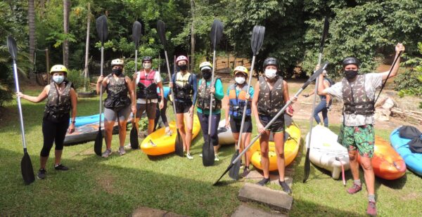 CANOAGEM - CAIAQUE NO RIO ATIBAIA