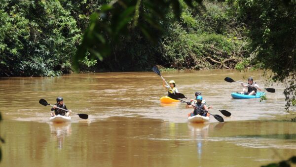 CANOAGEM - CAIAQUE NO RIO ATIBAIA